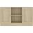 vidaXL 802780 Sonoma Oak Sideboard 120x70cm