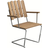 Grythyttan A2 - Untreated Teak with Hot-Dip Galvanized Frame Trädgårdsmatstol