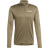 adidas Men's Terrex Multi Half Zip Long Sleeve Tee - Olive Strata