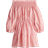 H&M Off The Shoulder Dress - Pink/Patterned