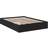 vidaXL Bed Frame with Drawers Black 120x200cm