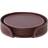 Ørskov Round Bordeaux Coaster 11cm 6pcs