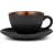 Bitz Black/Amber Tea Cup 24cl