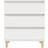 vidaXL 823040 White Kommode 60x70cm