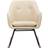 vidaXL Fabric Cream Gungstol 79cm