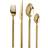 Broste Copenhagen Tvis Gold Bestickset 16st