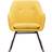 vidaXL Fabric Mustard Yellow Rocking Chair 79cm
