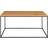 House Nordic Vita Oak/Black Couchtisch 60x90cm