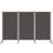 vidaXL 3 Panels Anthracite Rumsavdelare 260x180cm 3st