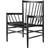 FDB Møbler J82 Black Beech Lounge Chair 82cm