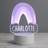 Personalised Memento Company Rainbow LED Colour Changing Night Light