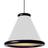 Belid Belle Taklampa Glossy White 28.5 x 36 cm Pendellampa ∅ 36cm