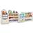 VEVOR Kid Toy Storage Bookshelf 10 Bins