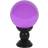 Jones Home & Gift Large Purple Crystal Ball On Stand Figurine