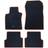 Occ Motorsport Yellow 5-Piece Car Floor Mat Set
