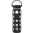 Lifefactory Vattenflaska Glas 650ml Onyx Black