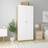 vidaXL Engineered Wood White/Sonoma Oak Wardrobe 90x200cm