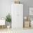 vidaXL Engineered Wood High Gloss White Wardrobe 90x200cm