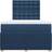 vidaXL Box Spring Blue Kontinentalseng 120x190cm