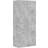 vidaXL Engineered Wood Concrete Grey Wardrobe 90x200cm