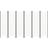 vidaXL 320727 White Room Divider 300x180cm