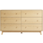 VEVOR SR247246 Light Wood Chest of Drawer 137.2x81.3cm