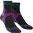 Bridgedale Women's Lightweight T2 Merino Sport 3/4 Crew Socks - Charcoal/Purple