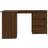 vidaXL Corner Oak Brown Writing Desk 100x145cm
