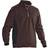 Jobman Half Zip Sweatshirt - Black/Brown