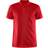 Craft Men's Core Unify Polo Shirt - Bright Red