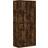 vidaXL Engineered Wood Smoked Oak Wardrobe 90x200cm