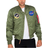 Alpha Industries MA 1 VF NASA Vintage Fit Bomber Jacket - Khaki Green