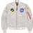 Alpha Industries MA 1 VF NASA Vintage Fit Bomber Jacket - Pastel Grey