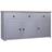 vidaXL Panama Range Grey Sideboard 135x80cm