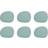 aida Raw Silicone Green Glasbrik 6stk