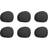 aida Raw Silicone Black Glasbrik 6stk