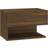 vidaXL 816950 Brown Oak Sengebord 29.5x46cm