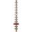 Källemo Pilaster Sand Bokhylla 205cm