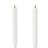 Uyuni 2-pack White LED Candle 13cm 2pcs