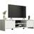 Madesa Modern White TV Bench 145x40cm