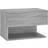 vidaXL 816948 Gray Sonoma Oak Sängbord 29.5x46cm