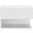 vidaXL 810965 High Gloss White Sengebord 29.5x46cm