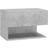 vidaXL 810961 Concrete Gray Sengebord 29.5x46cm