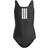 adidas Kid's 3-Stripes Swimsuit - Black/White (JE2404)