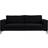 Venture Design Bolero Black Soffa 215cm 3-sits