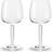 Kähler Hammershøi Clear White Wine Glass 35cl 2pcs