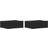 vidaXL 800309 Black Sängbord 30x40cm 2st