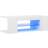 vidaXL Cabinet Led Light High Gloss White TV-bord 90x30cm