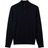 Reiss Blackhall Merino Wool Half Zip Jumper - Navy