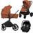 Lionelo Mika Plus Brown Rust (Duo)